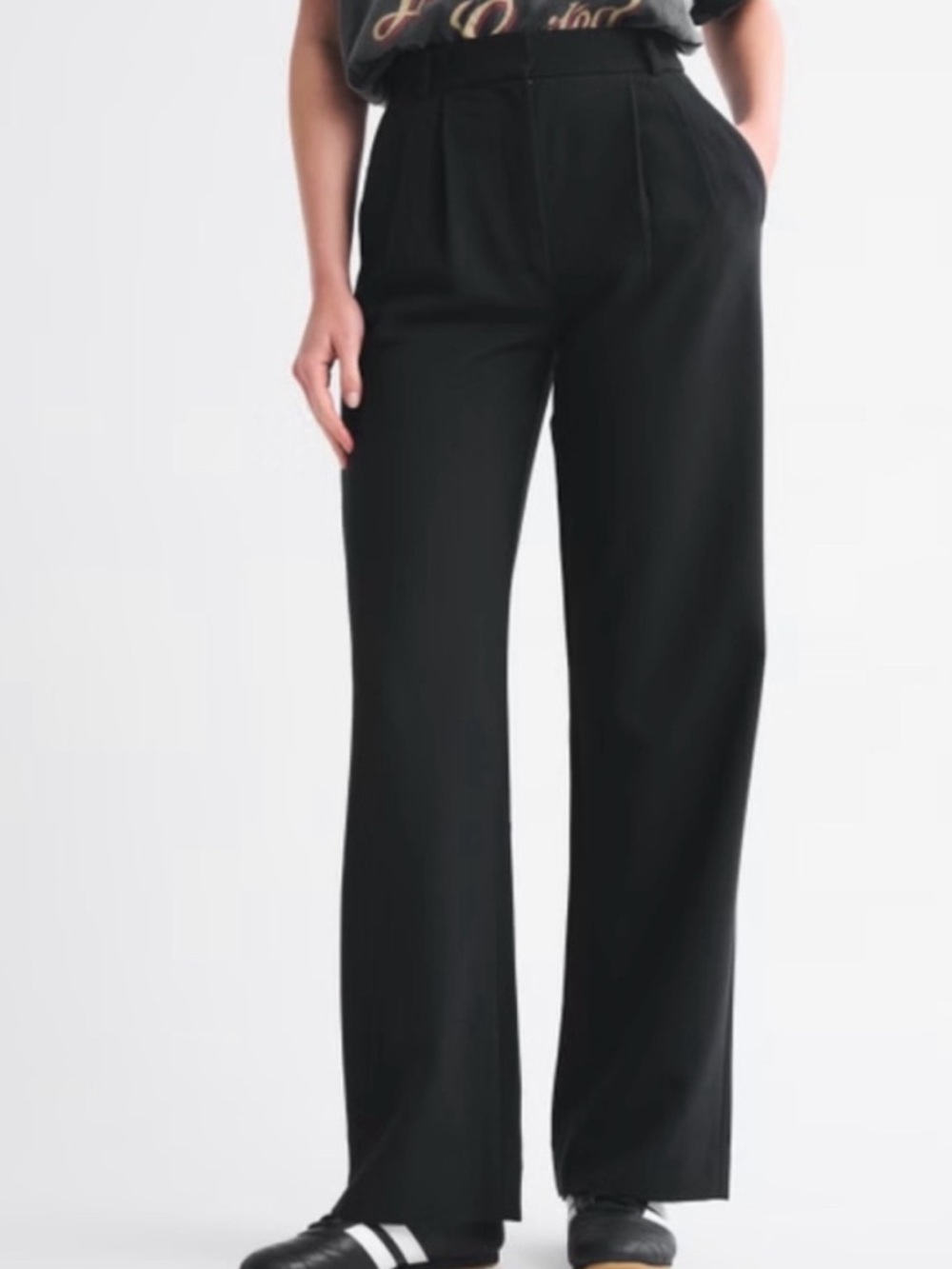 Abercrombie & Fitch Sloan Tailored Wide Leg Pants Sz Small